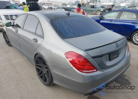 2015 Mercedes-Benz S 550 из США, поврежденный, VIN WDDUG8CBXFA187359